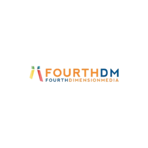 Fourth Dimension Media (FourtDM) logo, a hiring and placement partner of Pooinfotech