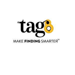 tag8 logo, a global track and trace solutions company where a Pooinfotech alumnus works.